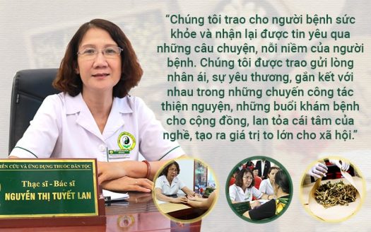 Bác sĩ Tuyết Lan chia sẻ