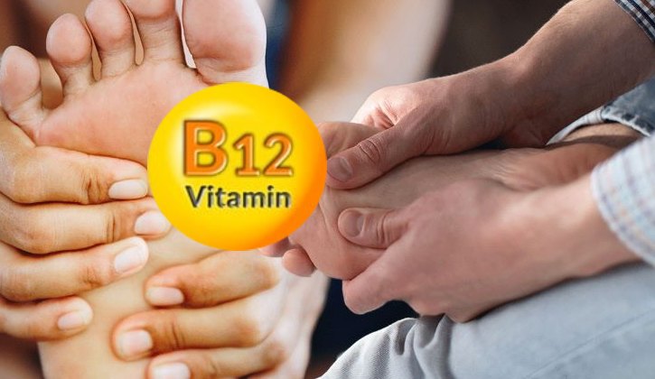 Tê mỏi chân tay do thiếu vitamin B12