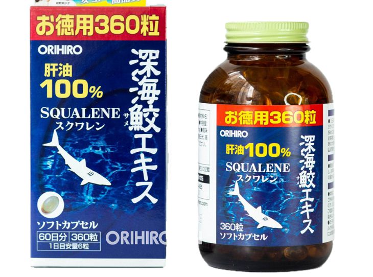 Sụn vi cá mập Orihiro Squalene rất được người dân Nhật Bản tin tưởng sử dụng
