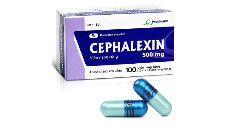 Thuốc kháng sinh điều trị viêm đường tiết niệu Cephalexin