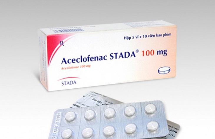 Aceclofenac hay còn gọi là Aceclofenac Stada 100mg
