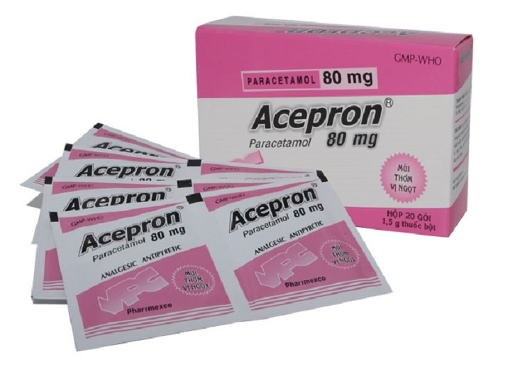 Acepron có tên đầy đủ là Acepron Paracetamol