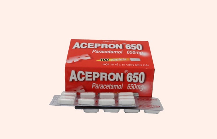 Acepron Paracetamol là loại thuốc giảm đau, hạ sốt