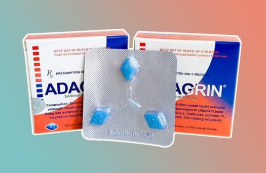 Thuốc Adagrin 50mg bán ngoài thị trường