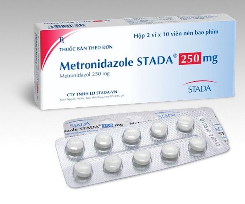 Thuốc trị vi khuẩn HP hiệu quả - Metronidazole