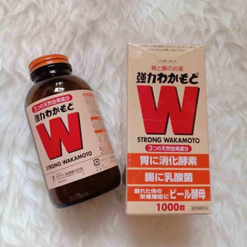 Viên uống cải thiện viêm dạ dày Strong Wakamoto