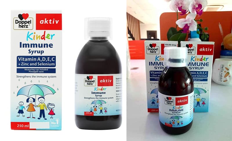 Thuốc tăng sức đề kháng cho trẻ Aktiv Kinder Immune Syrup được nhiều bà mẹ trên thế giới tin dùng