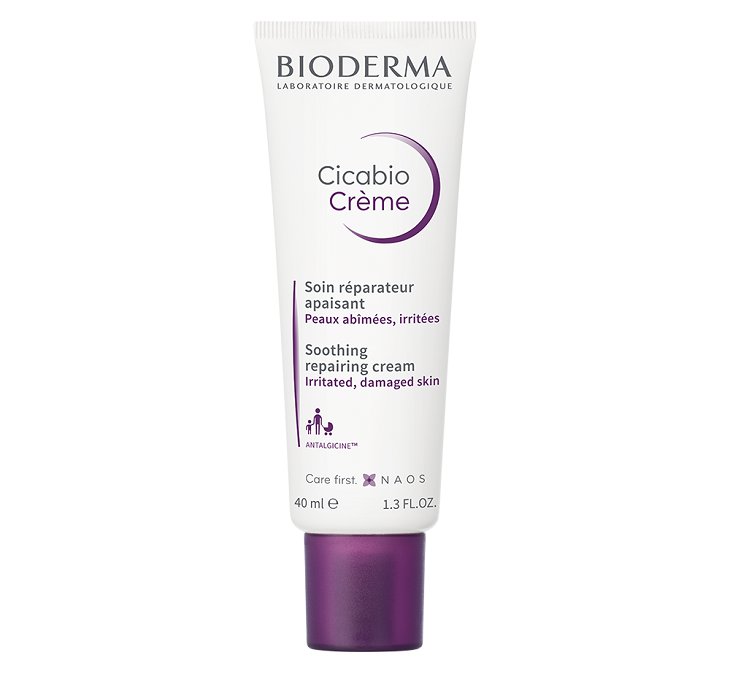 Bioderma Cicabio Creme có công dụng giúp làm dịu vùng da bị tổn thương