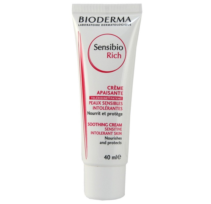 Kem dưỡng ẩm Bioderma Sensibio Rich hỗ trợ làm giảm kích ứng da tức thì