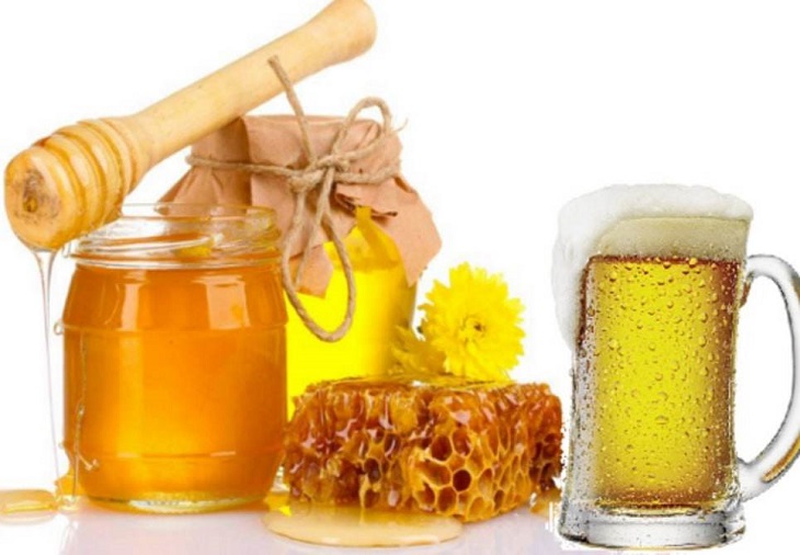 Làm trắng da bằng bia cùng mật ong nguyên chất hiệu quả nhanh, an toàn