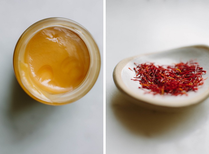 Cách làm mặt nạ saffron với mật ong trị mụn