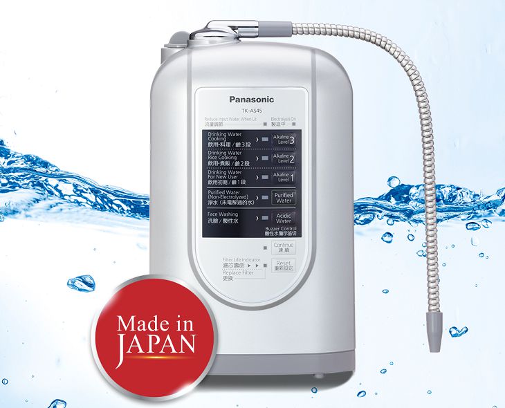 Ưu điểm nổi bật của máy lọc nước điện giải Panasonic TK-AS45