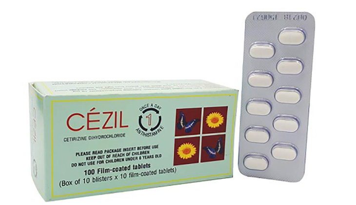 Cezil giúp giảm nhanh các triệu chứng khó chịu