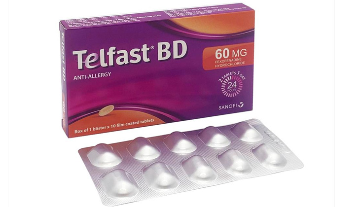 Telfast BD có thể dùng cho trẻ từ 2 tuổi