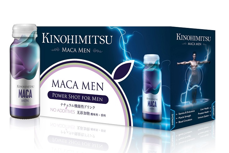 Kinohimitsu Maca Men có thành phần chính là Maca