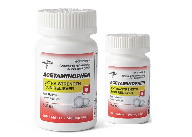 Acetaminophen thường được sử dụng khi tình trạng khô khớp không quá nặng