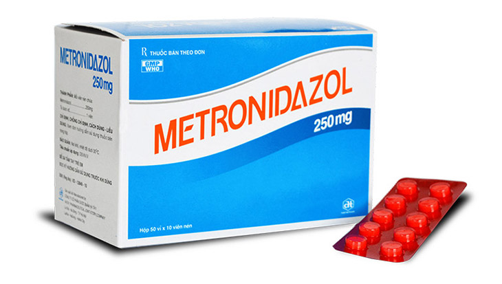 Thuốc trị huyết trắng hiệu quả Metronidazole