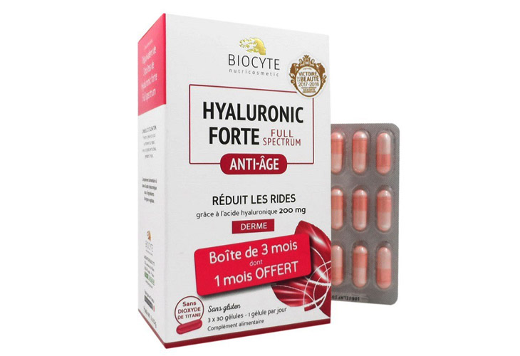 Viên uống cấp ẩm từ bên trong Hyaluronic Forte Full Spectrum