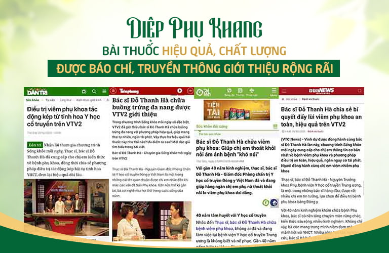 Bài thuốc nổi tiếng, phủ sóng khắp các mặt báo uy tín